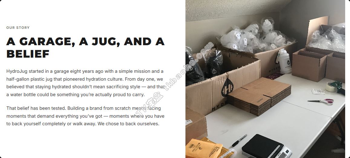 HydroJug产品系列