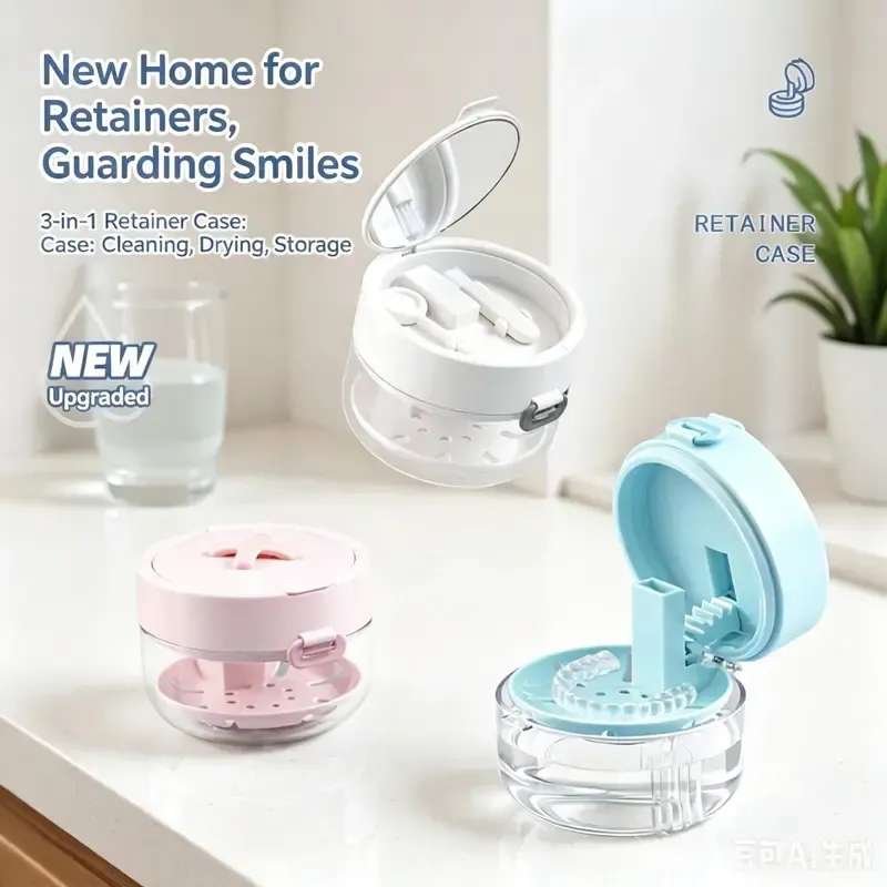 Findry牙齿保持器储存盒产品结构展示